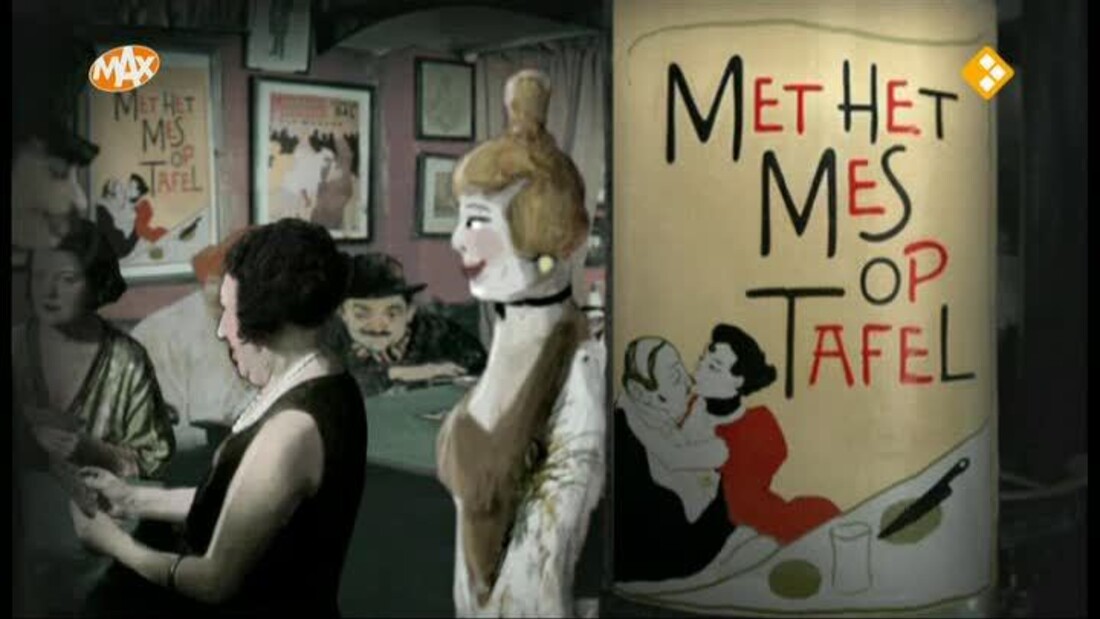 Met het mes op tafel